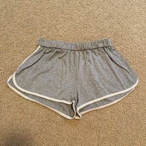 Women’s Gray Athletic Shorts- no brand or size!